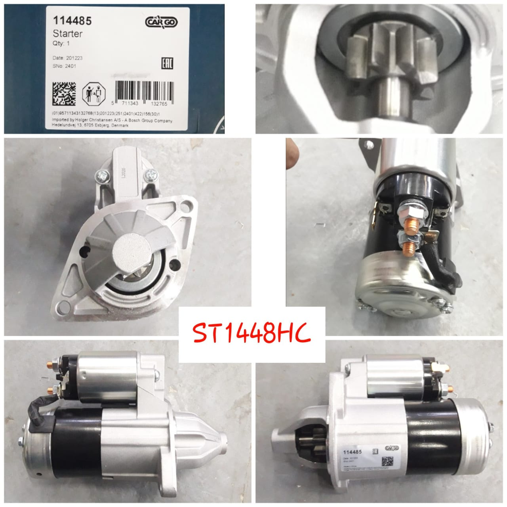 ST1448HC- KUBOTA 12V 9T OEM WITH HOUSING STARTER