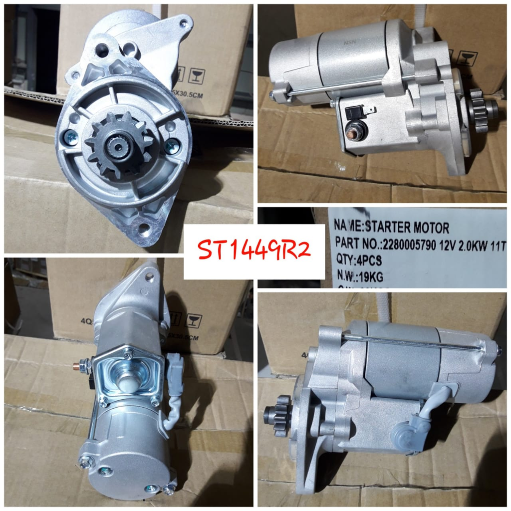 ST1449R2   - KUB/LISTERPET LPW3/4ND 12V 11T 3 CYL 2KW
