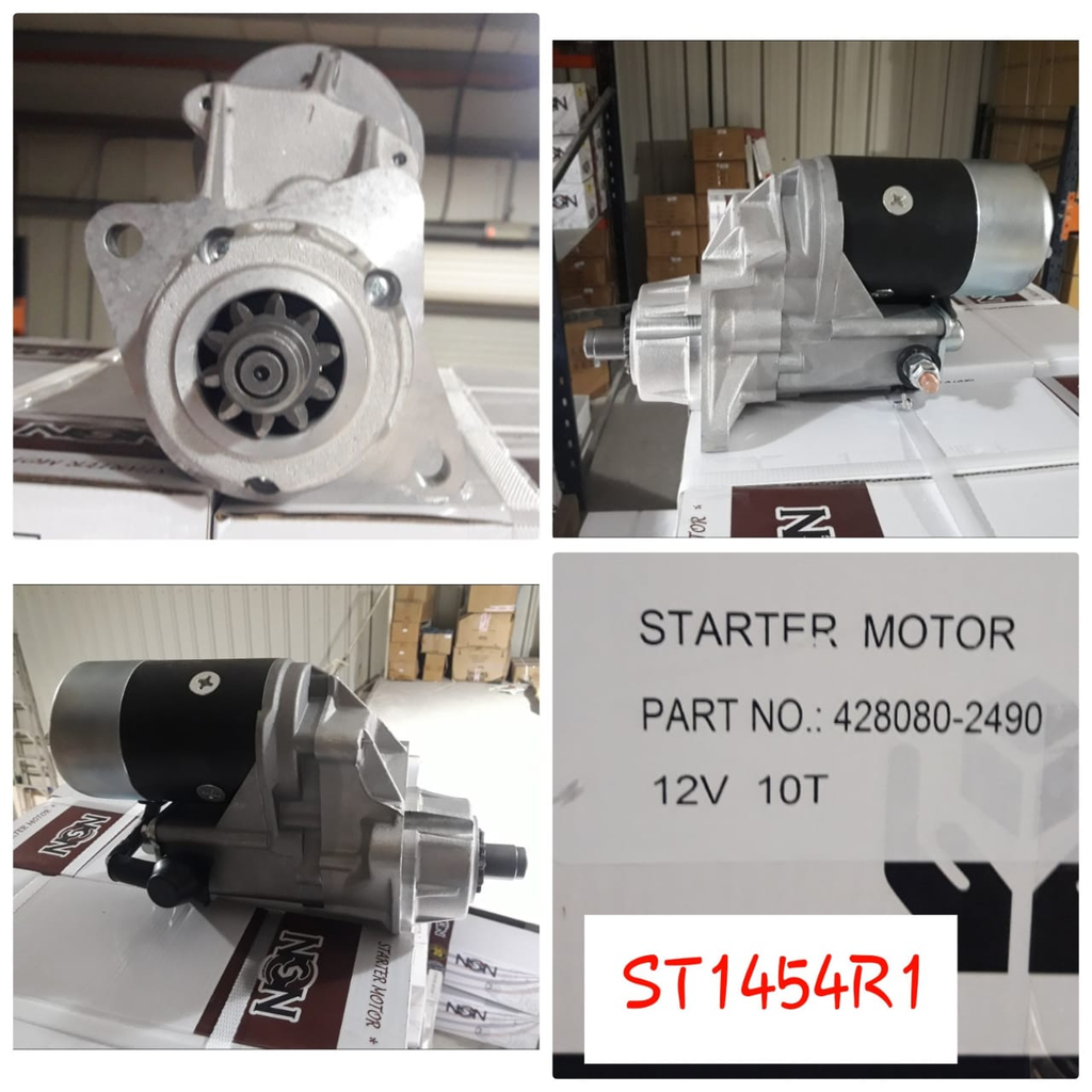 ST1454R1-KOMATSU ND 12V 10T (3-2) LHC LONG STARTER