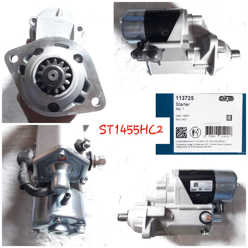 ST1455HC2-KOMATSU DYNAPAC ND 12V 13T STARTER MOTOR
