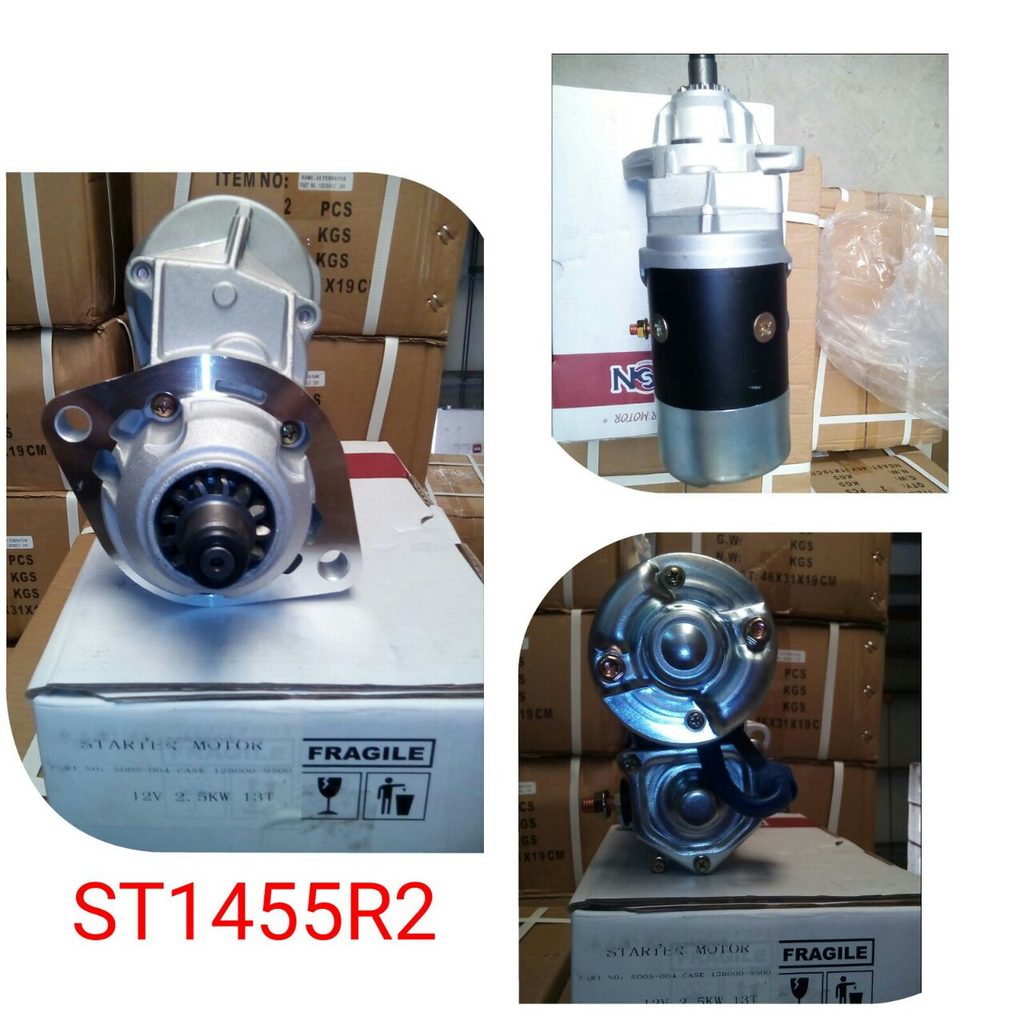 ST1455R2   - KOMATSU DYNAPAC ND 12V 13T STARTER MOTOR