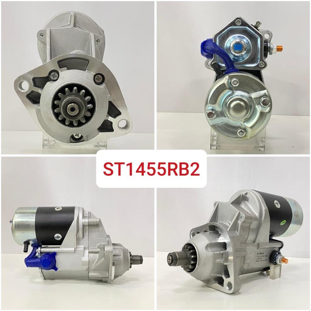 ST1455RB2-BOSCH DYNAPAC ND 12V 13T OIL SEALED STARTER MOTOR