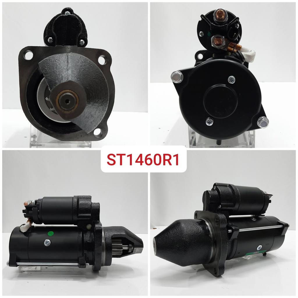 ST1460R1- J/DEERE ISKRA 12V 10T W/HOUSING LHO LONG STARTER