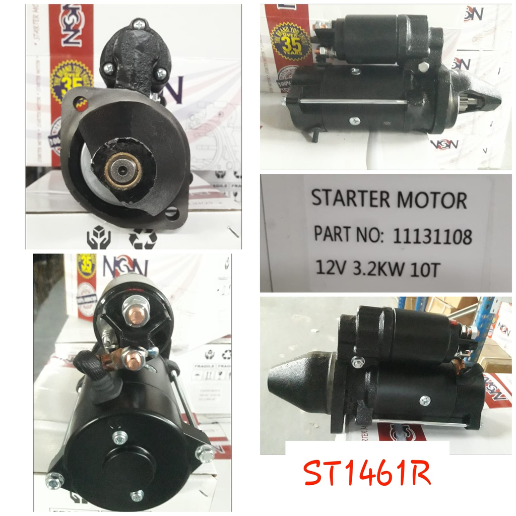 ST1461R   - JOHN DEERE 12V 10T LHO 2B 3.2KW STARTER