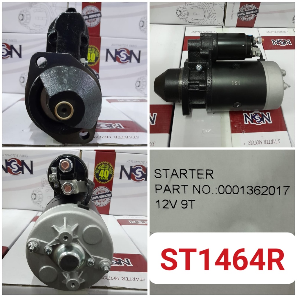 ST1464R   - JOHN DEERE/LOMBARDINI 12V 9T 2B LHO STARTER