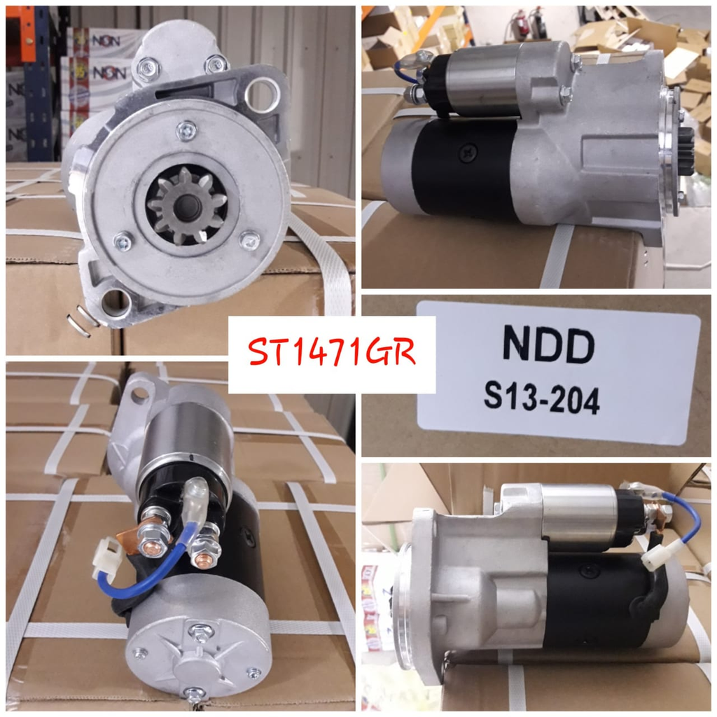 ST1471GR- KOMATSU FORKLIFT 12V 9T STARTER MOTOR