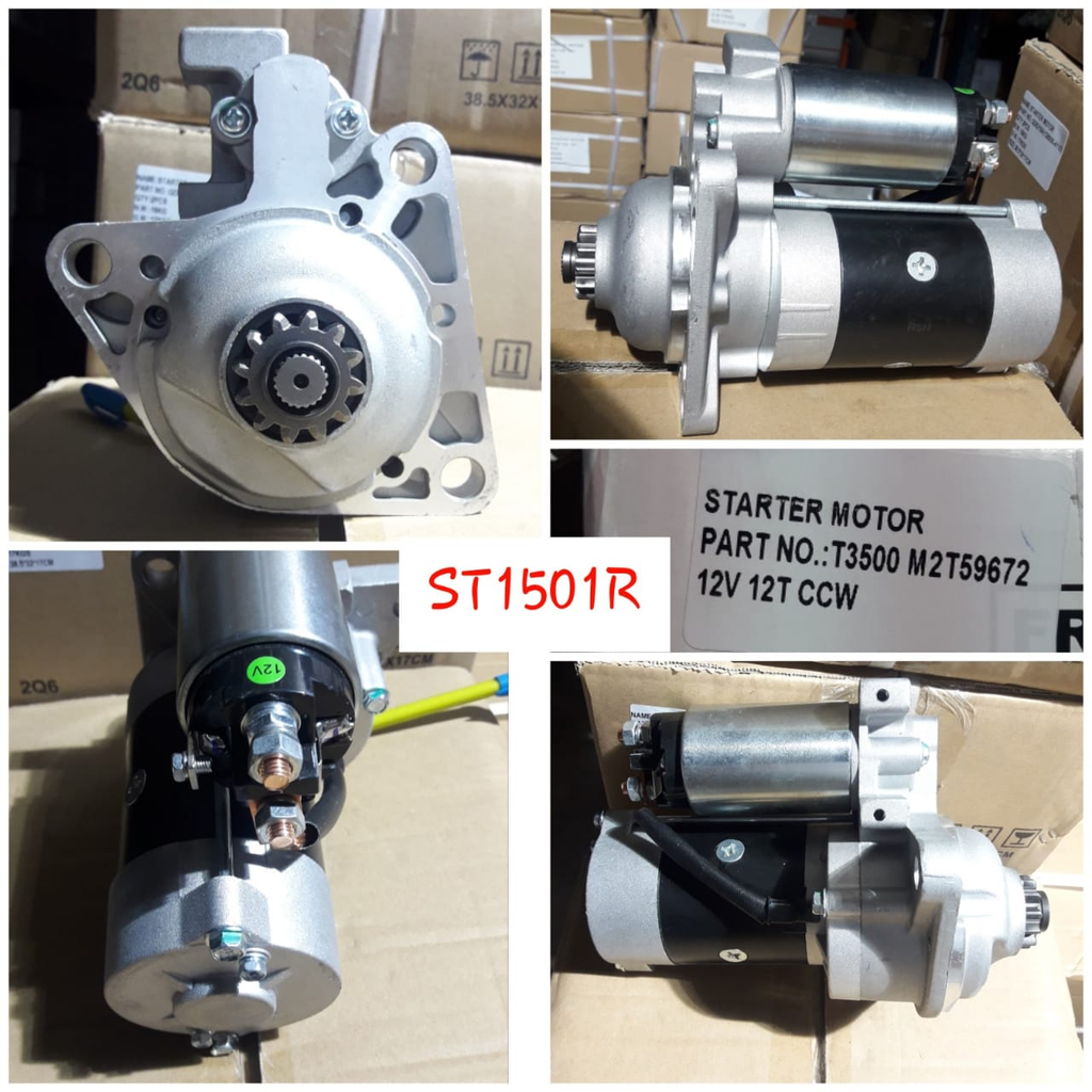 ST1501R   - MDA T3500 12V 12T STARTER MOTOR