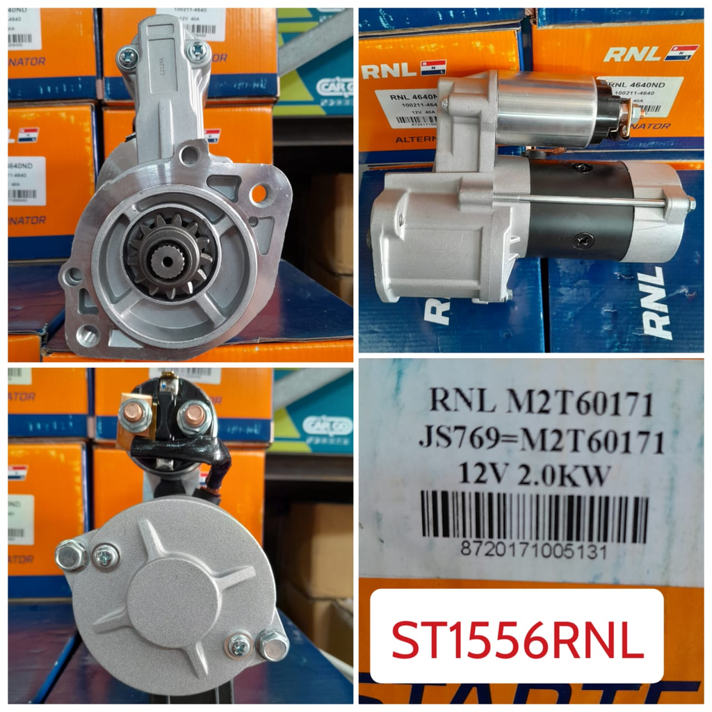 ST1556RNL-MITS L200 OPEN 12V 13T STARTER MOTOR