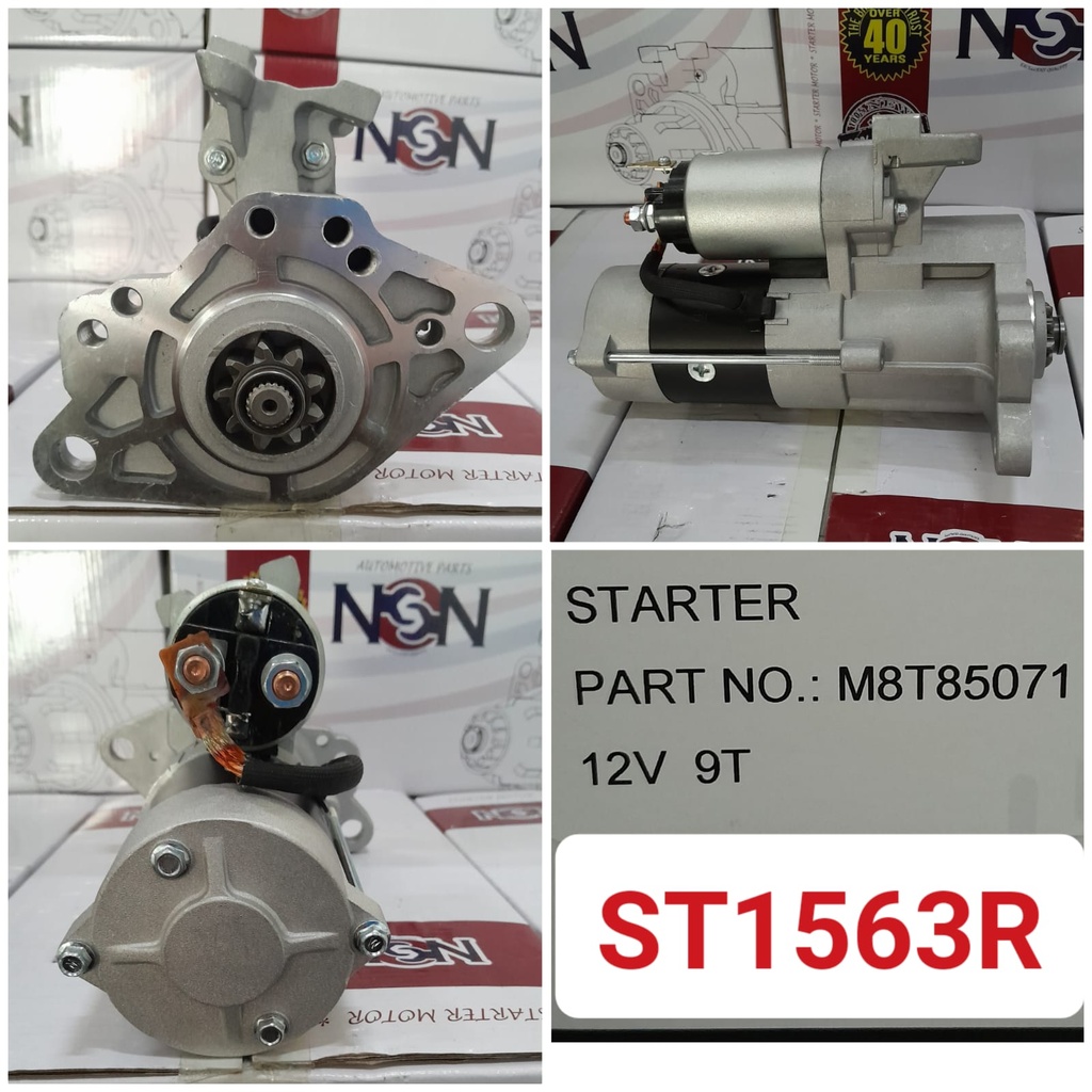 ST1563R   - MITS CANTER 4D33 12V 9T STARTER MOTOR
