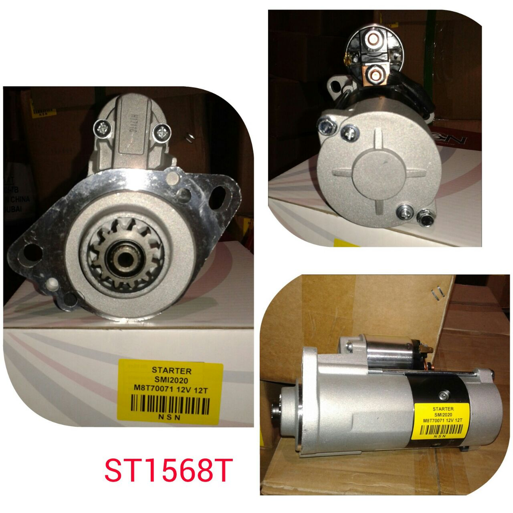 ST1568T   - MITS/PERKINS 12V 12T 2EAR STARTER MOTOR