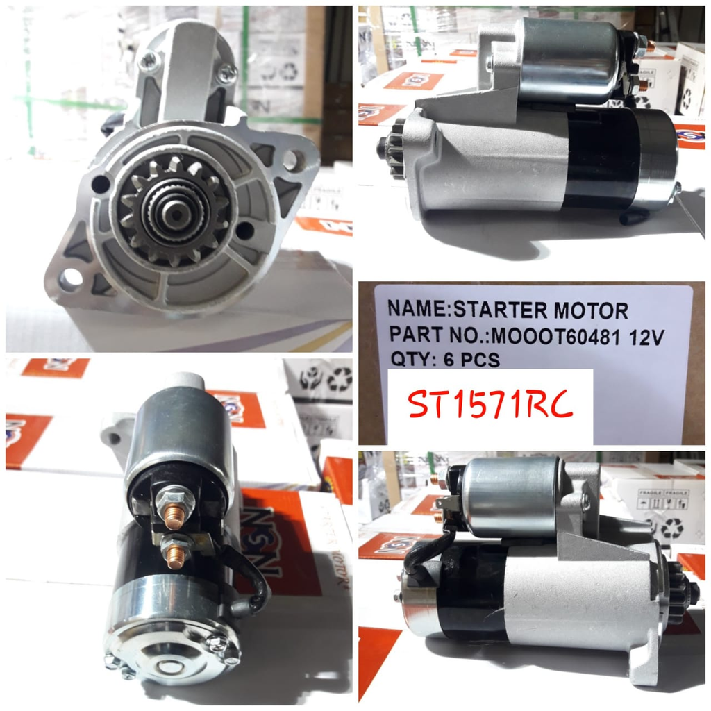 ST1571RC-MITS 12V 14T 2B OPEN STARTER MOTOR