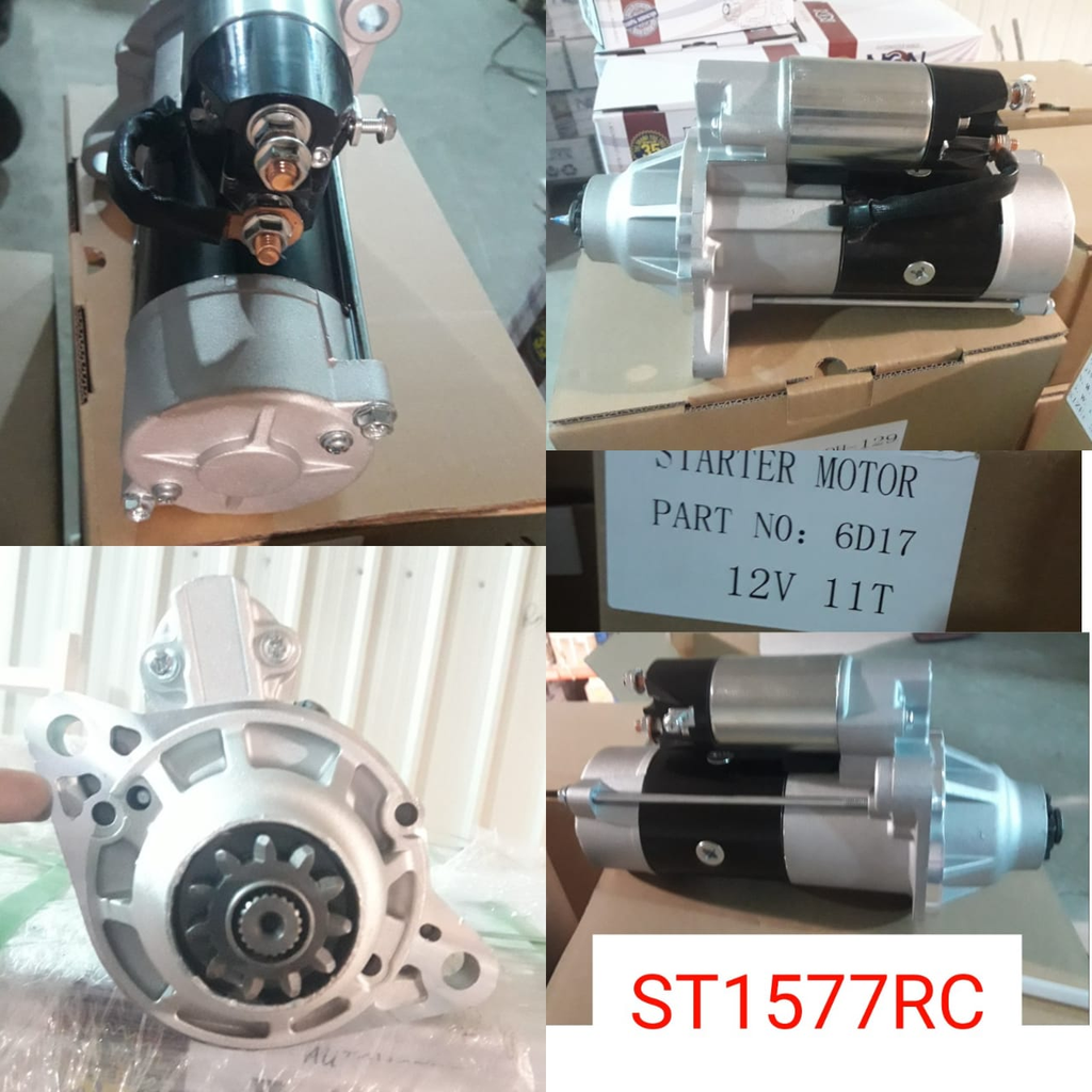 ST1577RC   - MITS FUSO 6D17 12V 11T STARTER MOTOR