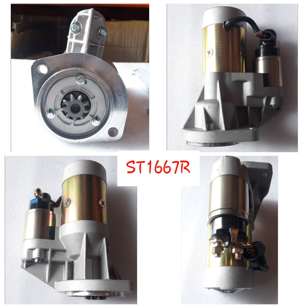 ST1667R   - NSSN TD27 12V 9T STARTER MOTOR