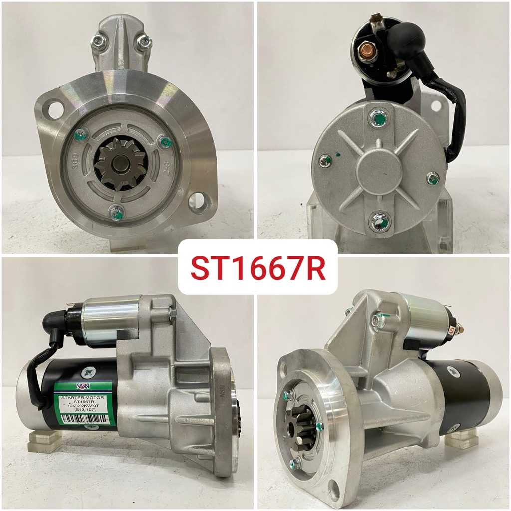 ST1667R   - NSSN TD27 12V 9T STARTER MOTOR