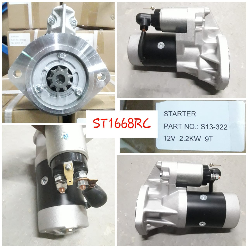 ST1668RC-NSSN BD30 12V 9T 35MM CENTER STARTER