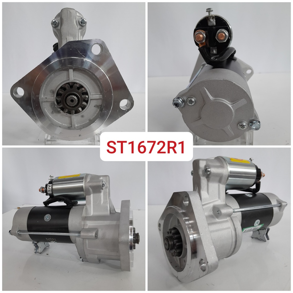 ST1672R1   - NSSN TD42 12V 11T LHO OPEN B/B STARTER