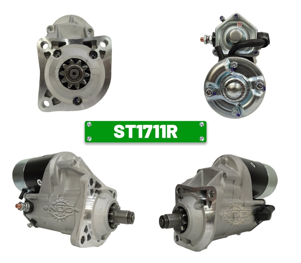ST1711R   - JCB ND 12V 10T RHO STARTER MOTOR