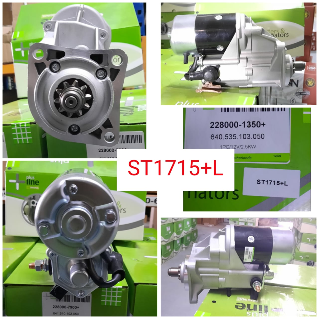 ST1715+L-JCB N/D 12V 10T 40MM LHO STARTER MOTOR