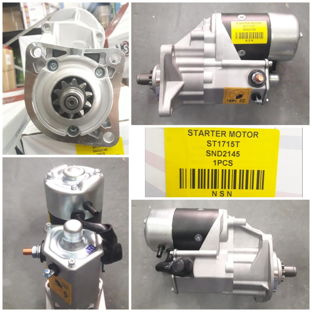 ST1715T   - JCB ND 12V 10T 40MM LHO STARTER MOTOR