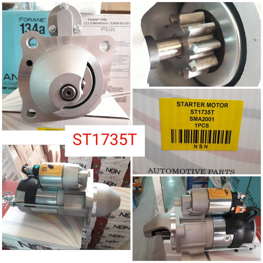 ST1735T   - PERKIN 12V 10T RHO 405 STARTER MOTOR