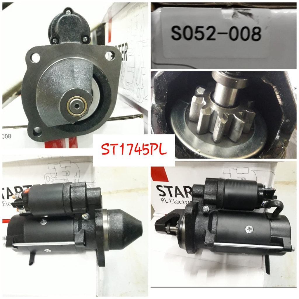 ST1745PL   - PERKIN ISKRA 12V 10T 624 RHO STARTER