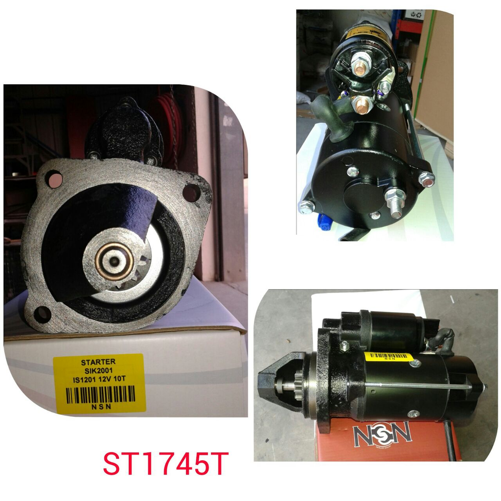 ST1745T   - PERKIN ISKRA 12V 10T 624 RHO STARTER