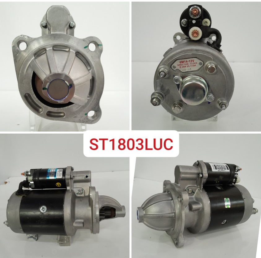 ST1803LUC- T.T 407 12V 9T 6M14 2.2KW LHO PCUP STARTER MOTOR