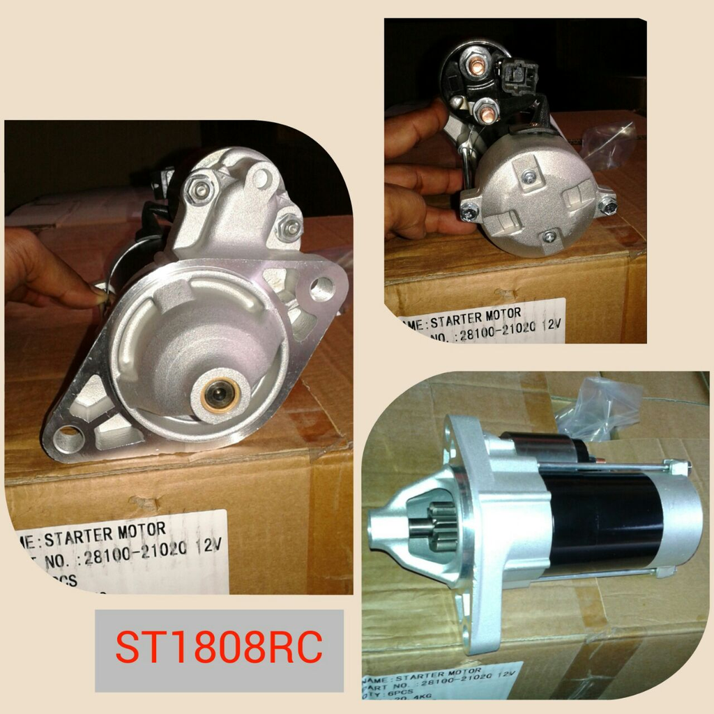 ST1808RC-TOYOTA ECHO 12V 9T 2B 1/7 RHO CW STARTER