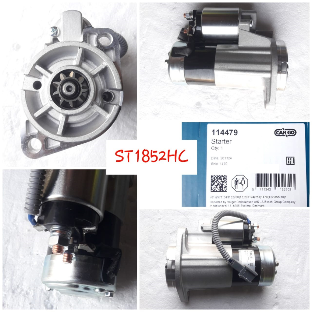 ST1852HC-NSSN CAT K21/25 12V 9T LONG HOUSING STARTER