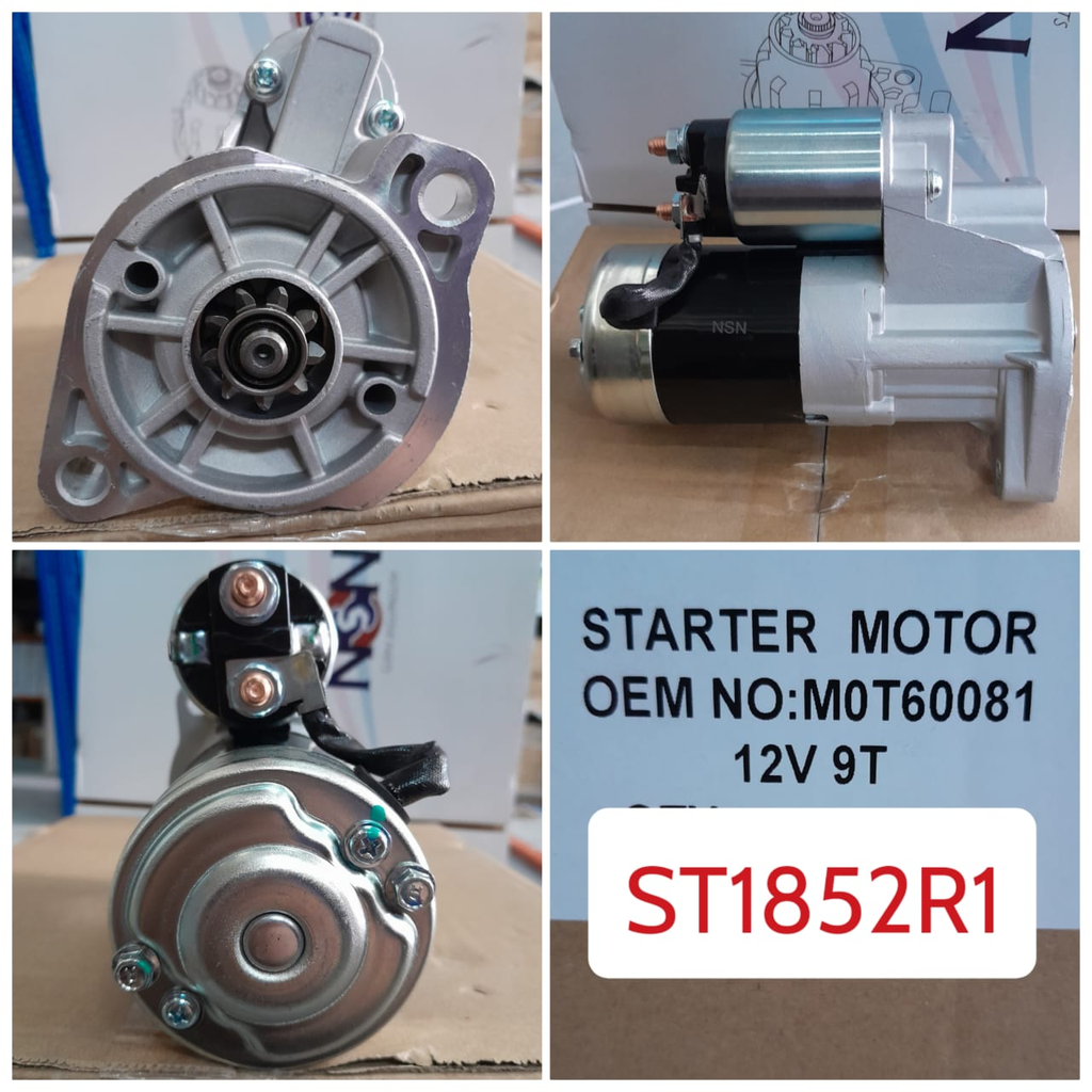 ST1852R1   - NSSN 12V 9T NORMAL HOUSING STARTER