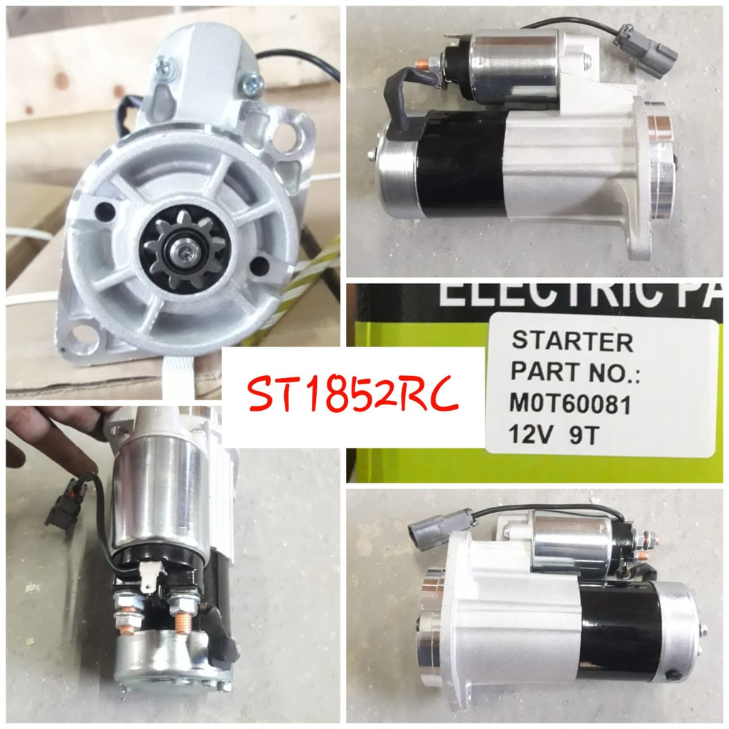 ST1852RC-NSSN 12V 9T 2B LONG HOUSING STARTER MOTOR