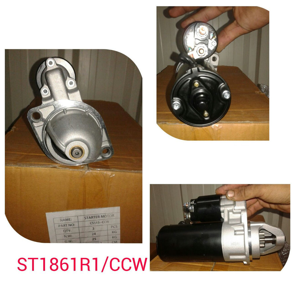 ST1861R1-CCW-LOMBARDINI 12V 9T CCW 2B/LHO STARTER