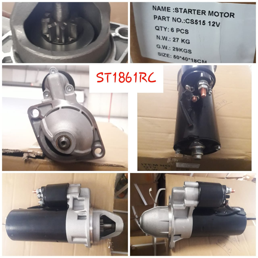 ST1861RC-UNIV.LOMBARDINI 12V 9T 10/5 2B/LHO CW STARTER