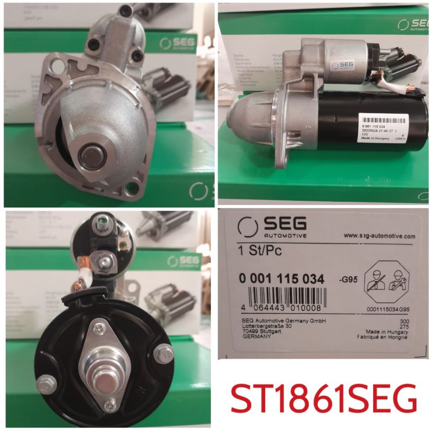 ST1861SEG- UNIV.LOMBARDINI 12V 9T 2B/LHO CW STARTER