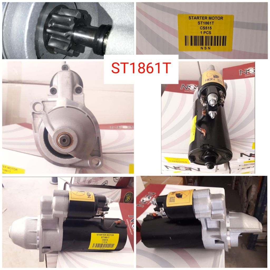 ST1861T   - UNIV.MAGNETIC 12V 9T 2B/LHO CW STARTER
