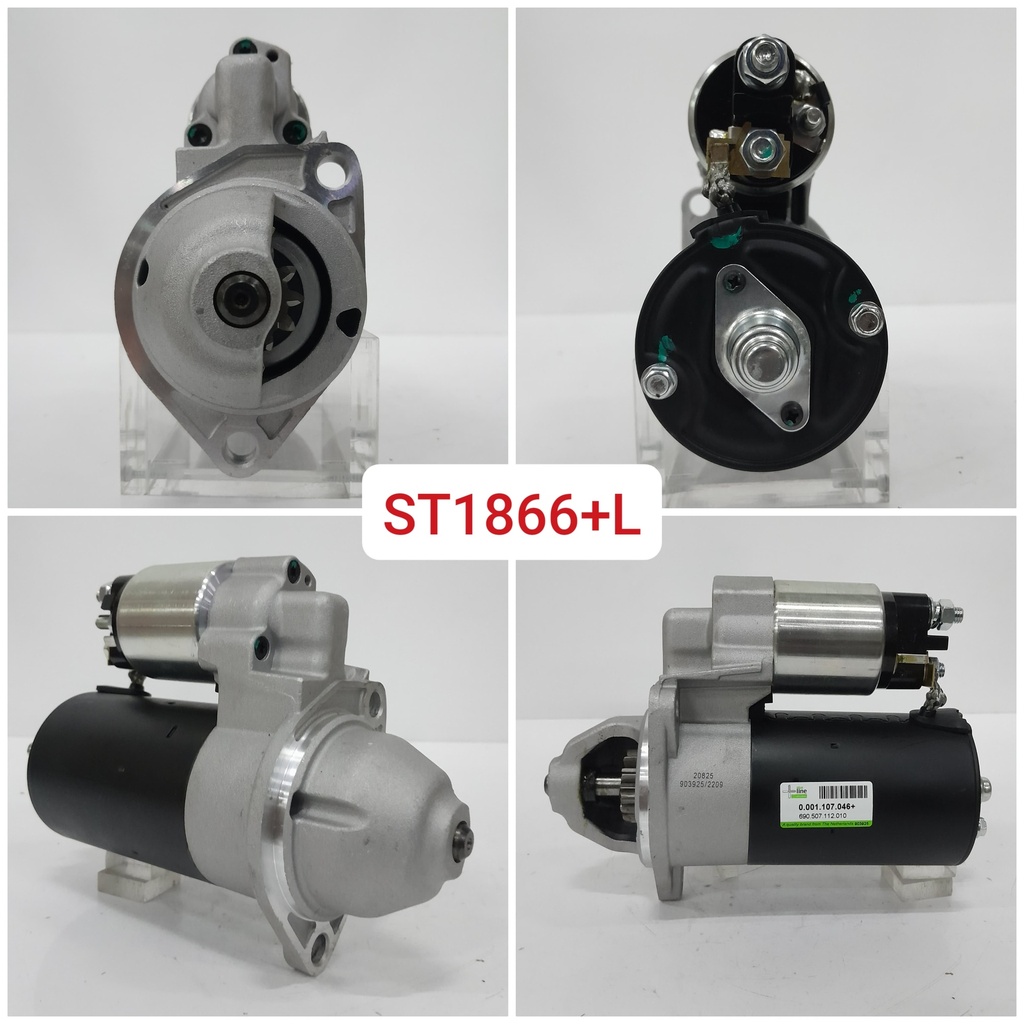 ST1866+L- LOMBARDINI 15LD400 12V 11T 2B/RHO CCW STARTER MOTOR