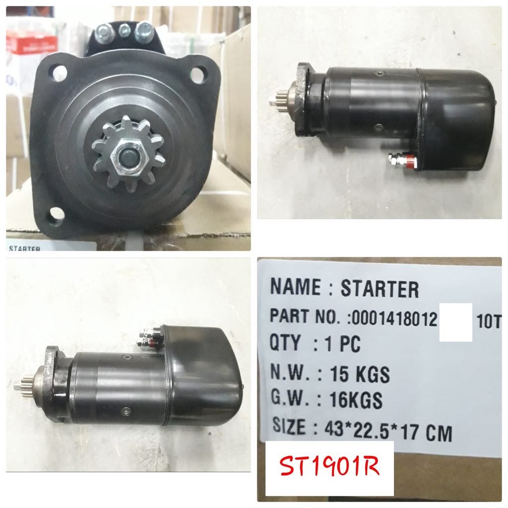 ST1901R   - VLV 12V 10T LHC STARTER MOTOR