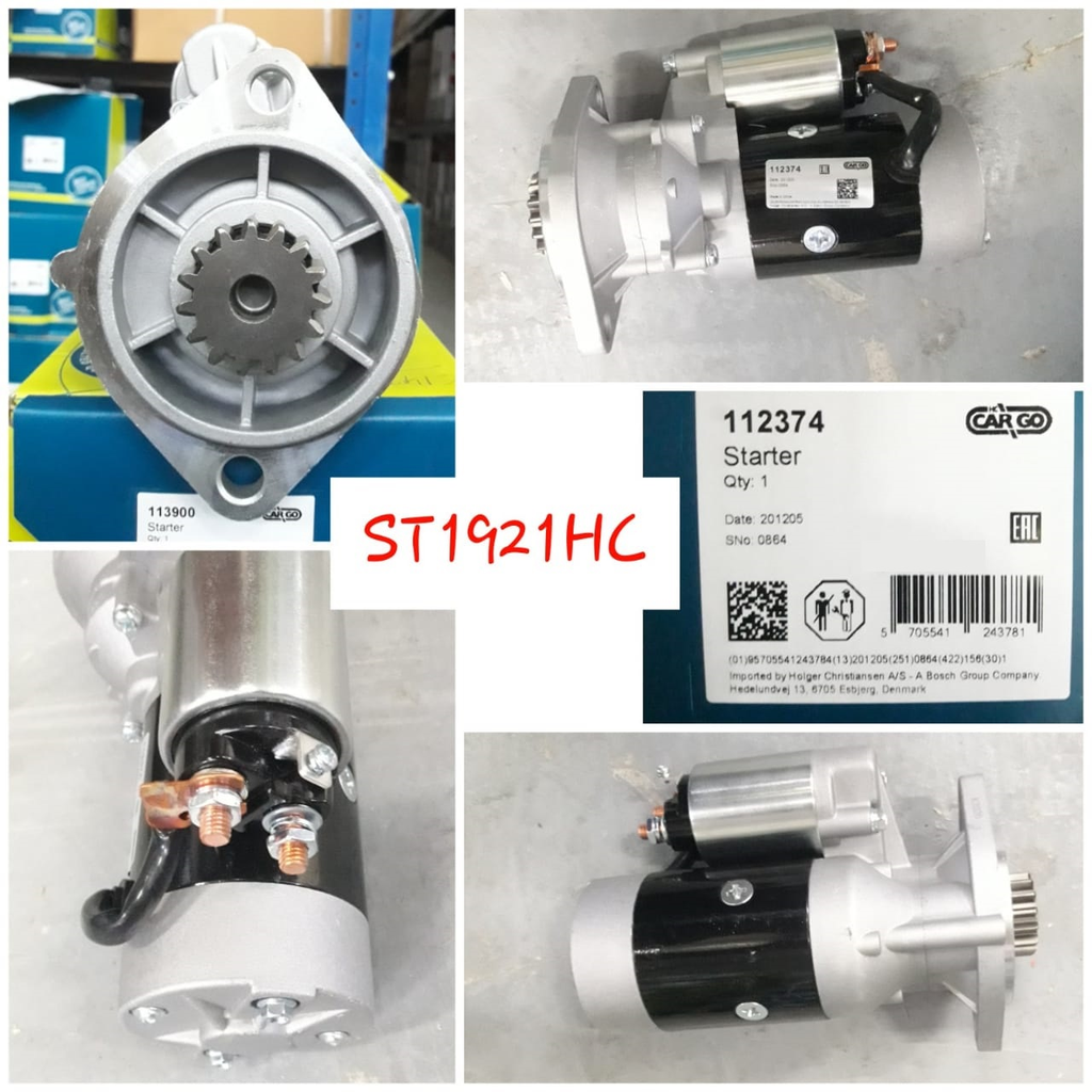 ST1921HC-YANMAR 12V 15T OEM STARTER MOTOR