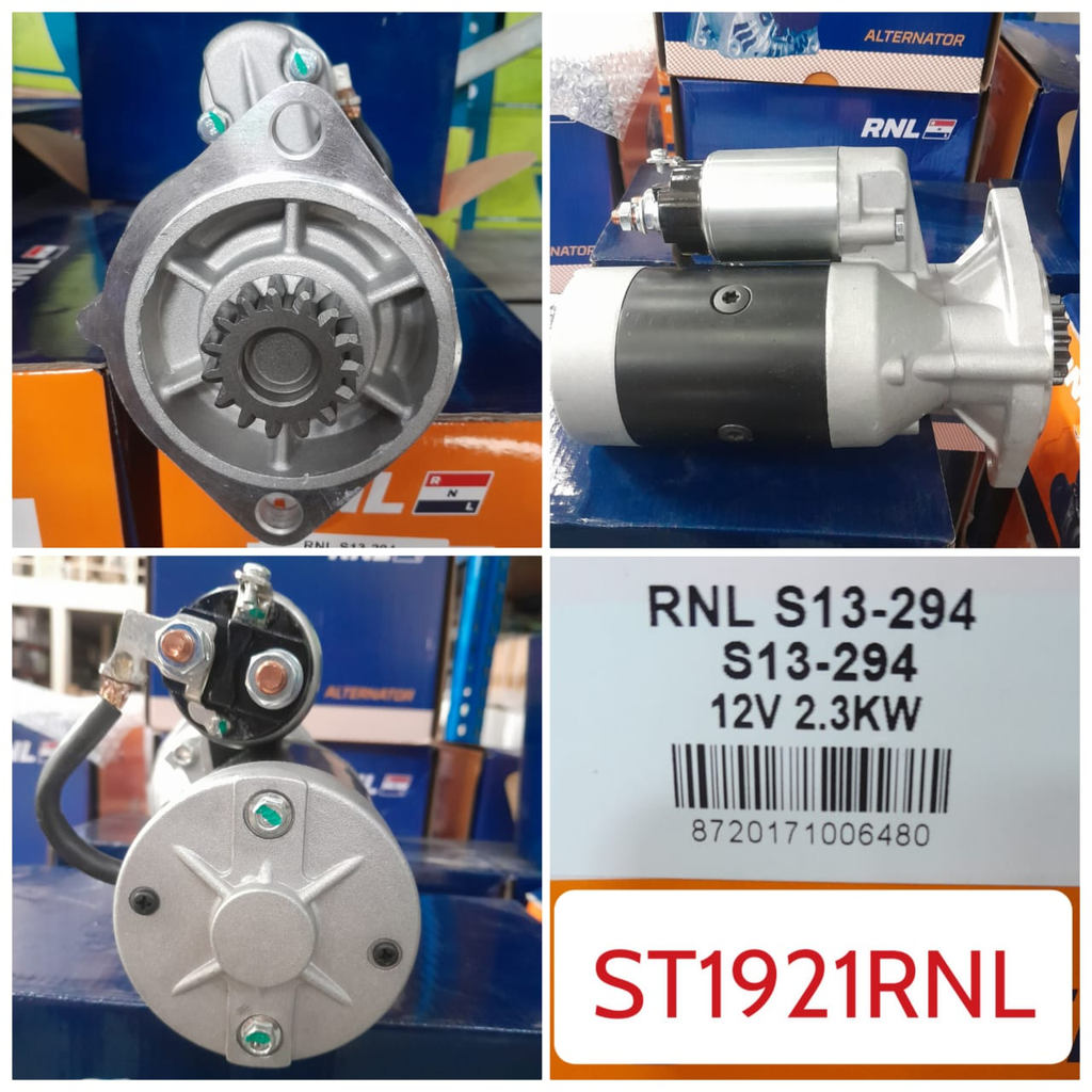ST1921RNL-YANMAR 12V 15T OEM STARTER MOTOR 