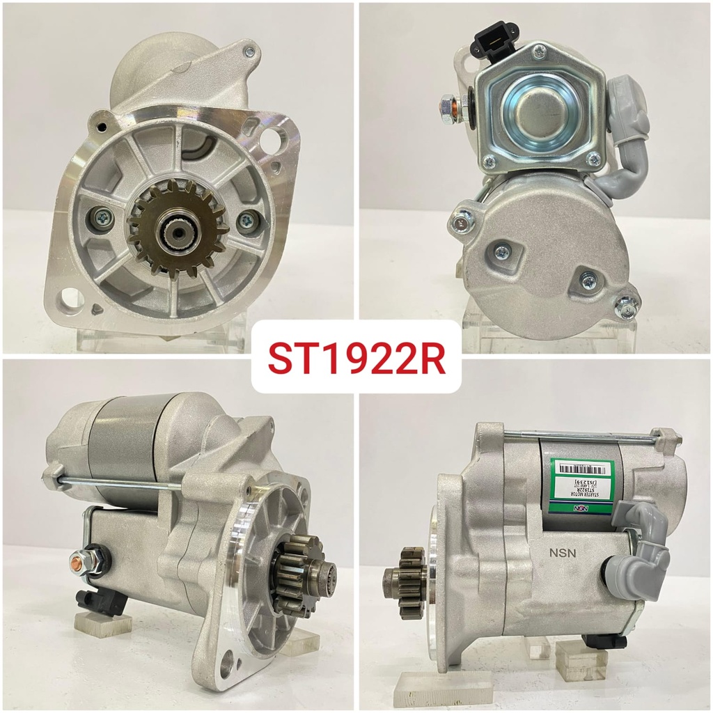 ST1922R - YANMAR ND N/M 12V 15T S/BODY STARTER