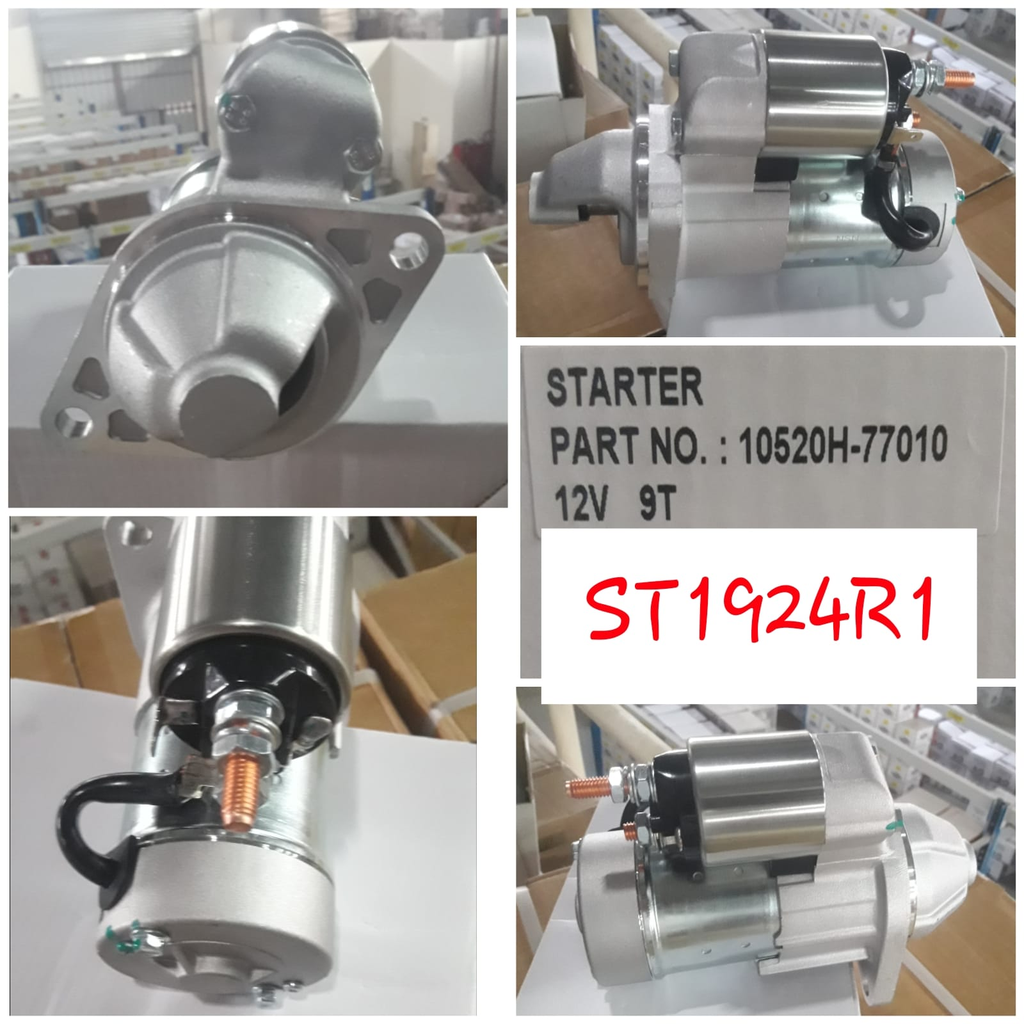 ST1924R1-YANMAR 12V 9T 2B RHO 1/7 STARTER MOTOR