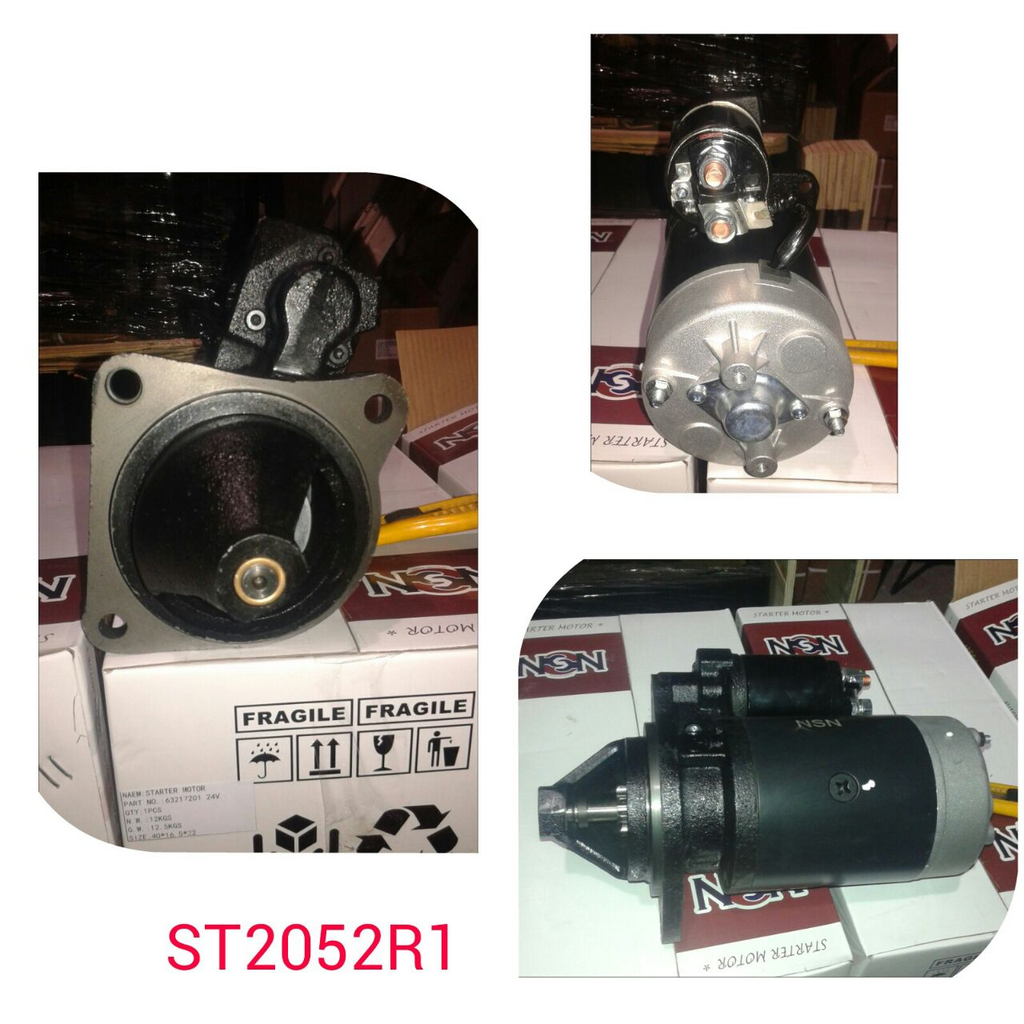 ST2052R1   - BSH FIAT 24V 9T OEM RHO STARTER