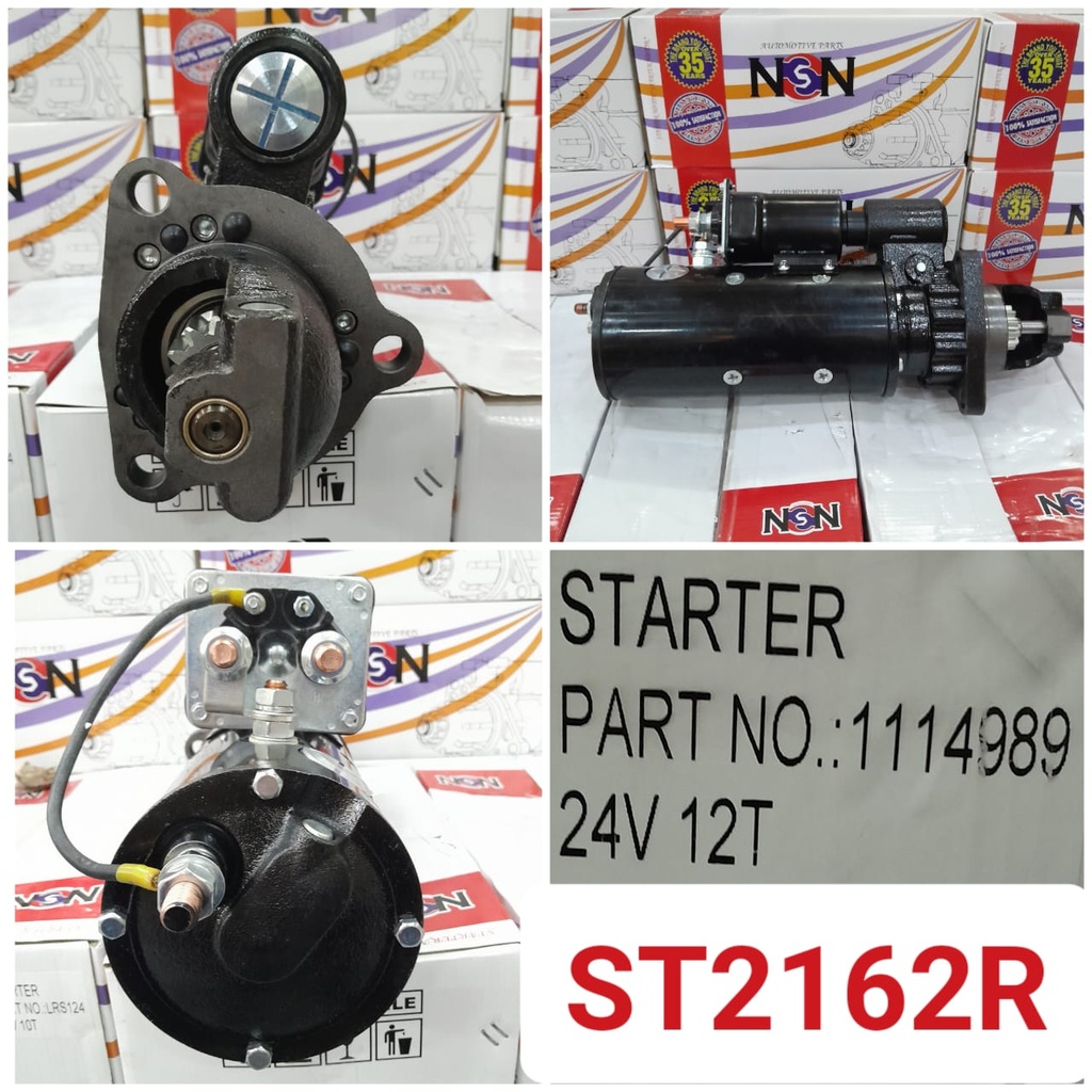 ST2162R   - 40MT CAT 24V 12T STARTER MOTOR