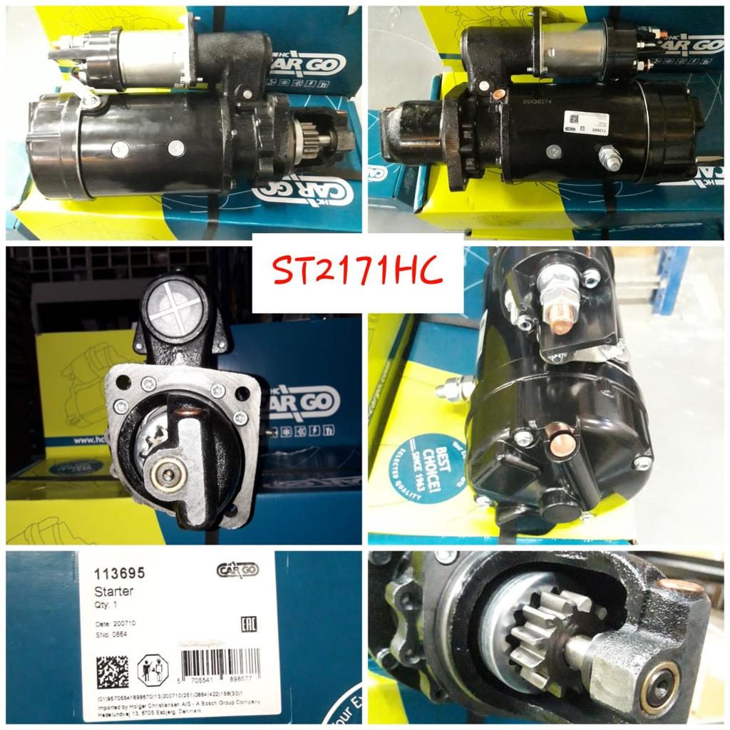 ST2171HC-41MT 950F 24V 12T LHO STARTER MOTOR