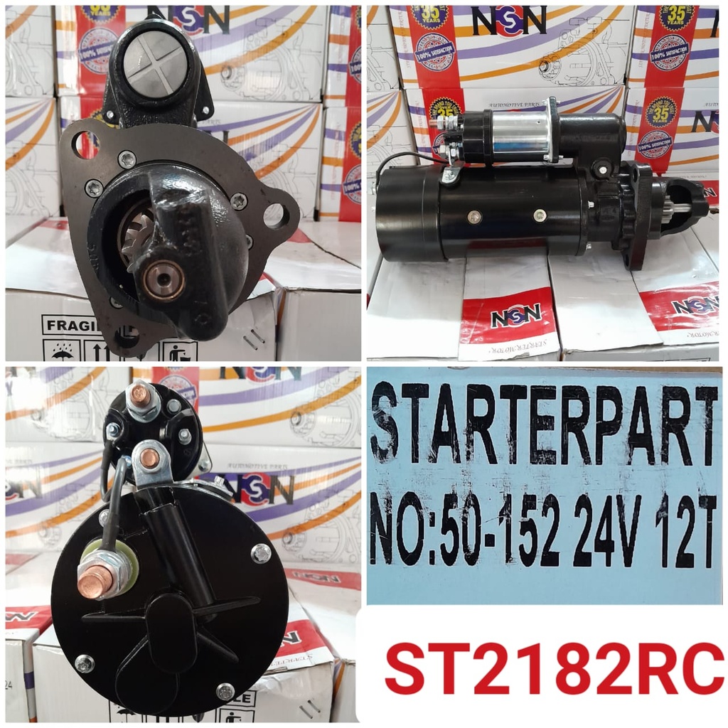 ST2182RC - 42MT CAT 24V 12T STARTER MOTOR
