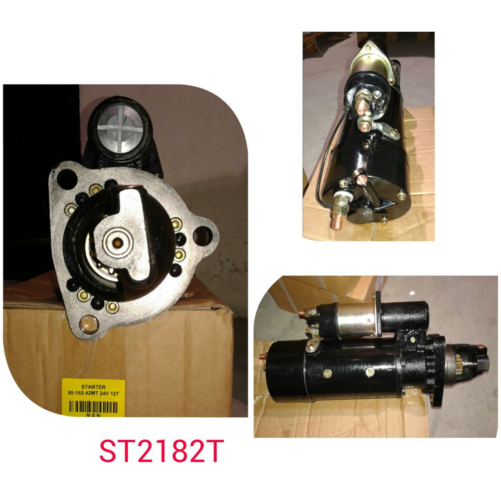 ST2182T   - 42MT CAT 24V 12T STARTER MOTOR