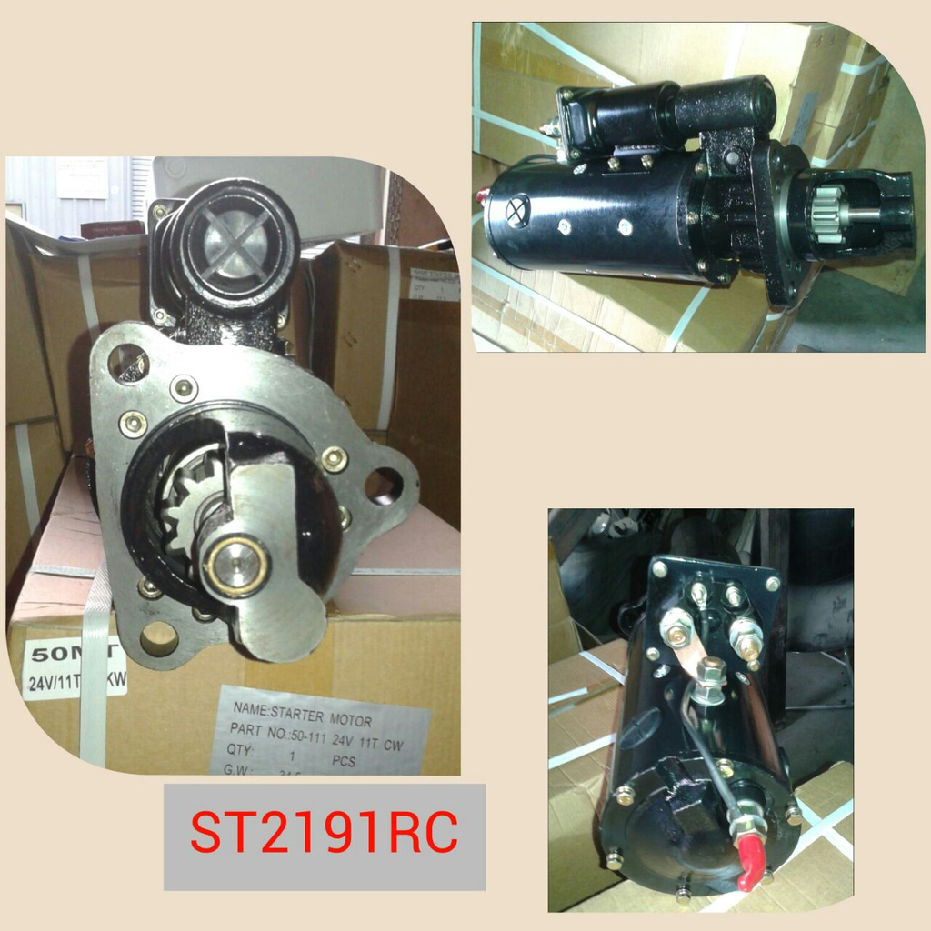 ST2191RC - 50MT 24V 11T STARTER MOTOR