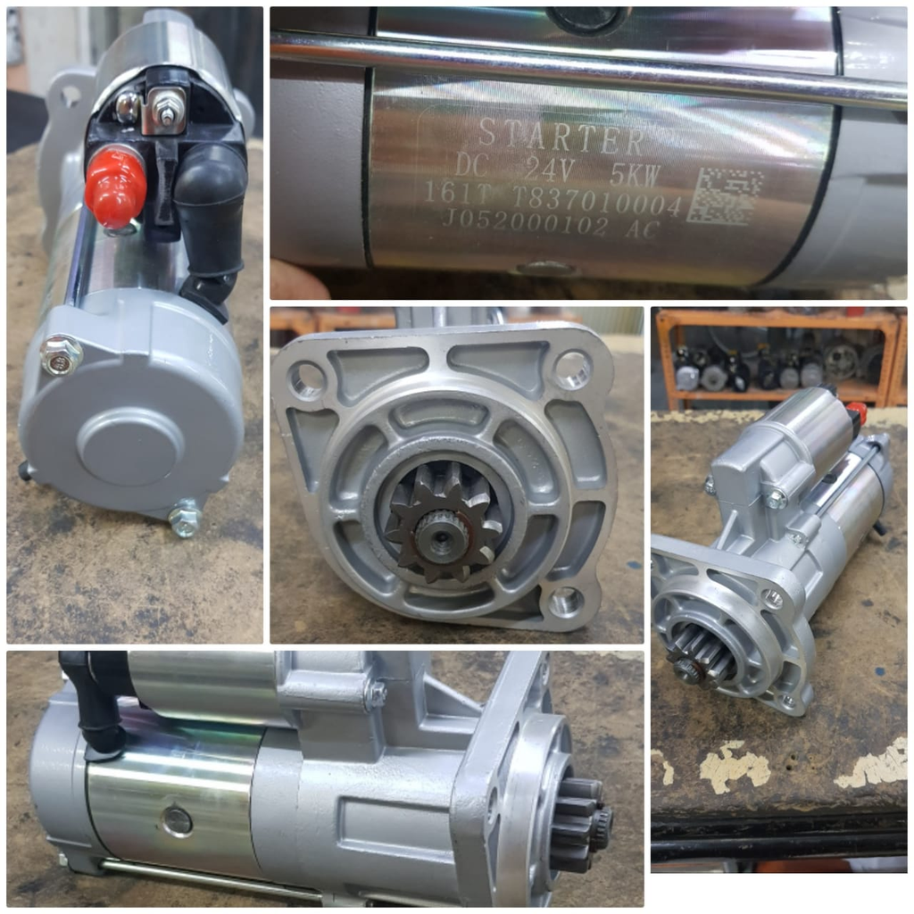 ST32-10451R-CNA 24V 10T 3 BOLT LHO OPEN FST TYP STARTER