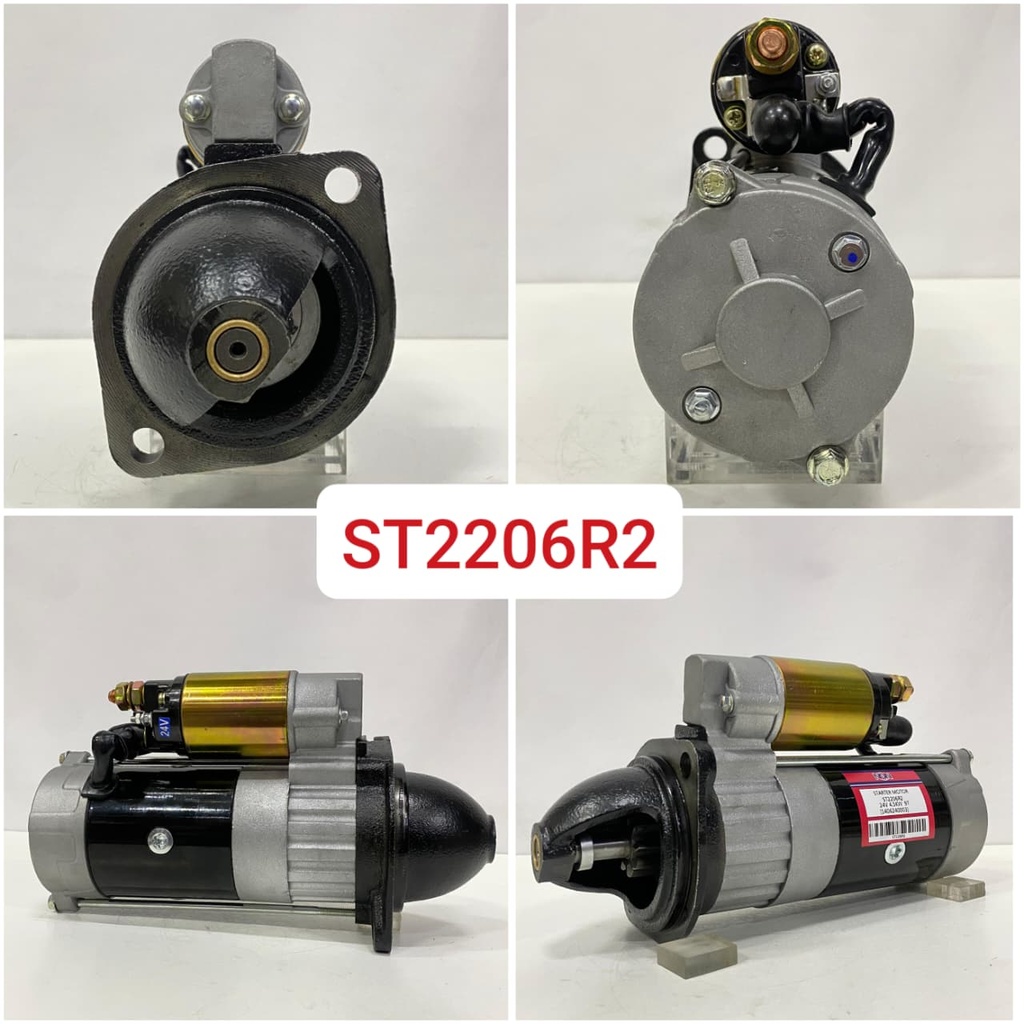 ST2206R2-CNA 24V 9T 2B 1/7 RHO STARTER MOTOR