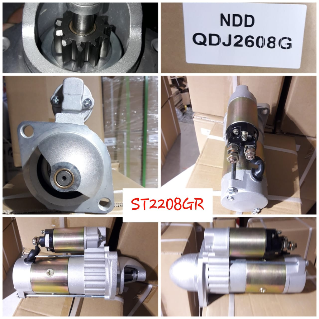 ST2208GR-CNA 24V 11T 2B 11/4 LHO 40MM STARTER MOTOR